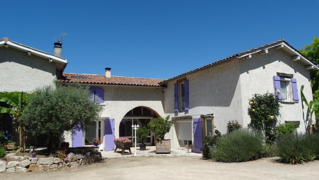 Les Glycines Bed & Breakfast Cheyssieu Bagian luar foto